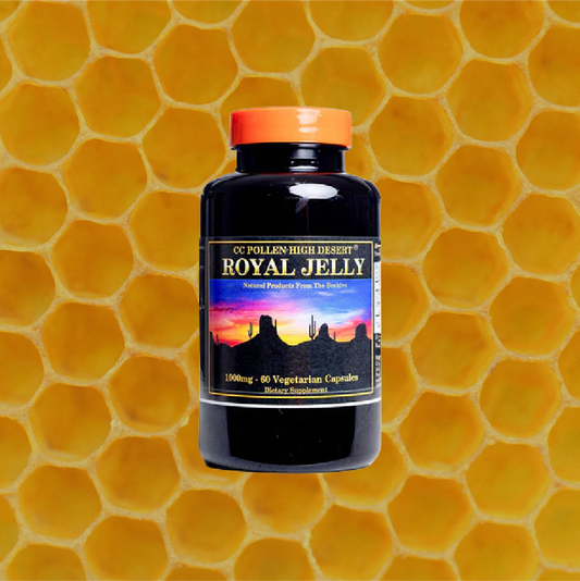 Royal Jelly 1g Capsules – Bee Pollen Blend
