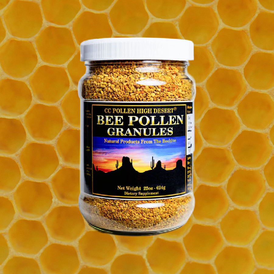 POLLEN GRANULES 22OZ PLASTIC JAR