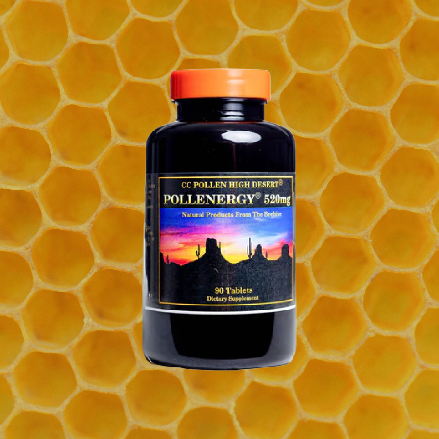 POLLENERGY 520MG CHEWABLE TABLETS 90