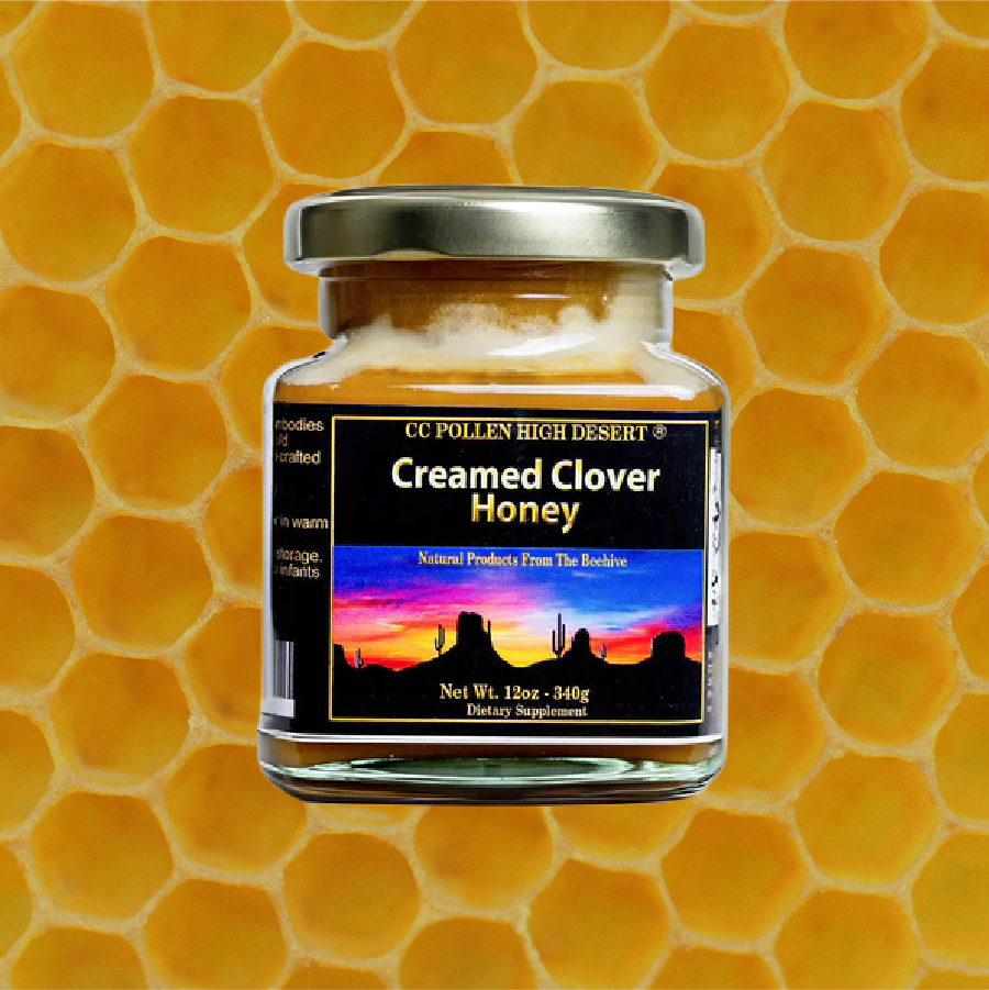CREAMED CLOVER HONEY 12OZ