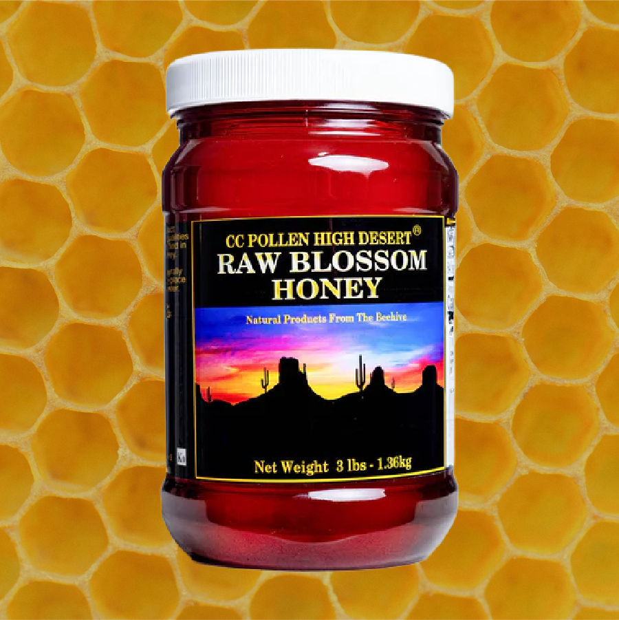HIGH DESERT BLOSSOM HONEY 1.5LB/3LB JAR