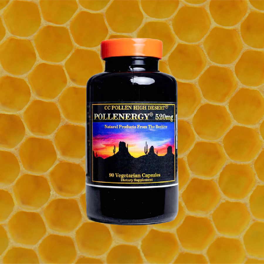 POLLENERGY 520MG CAPSULES 90