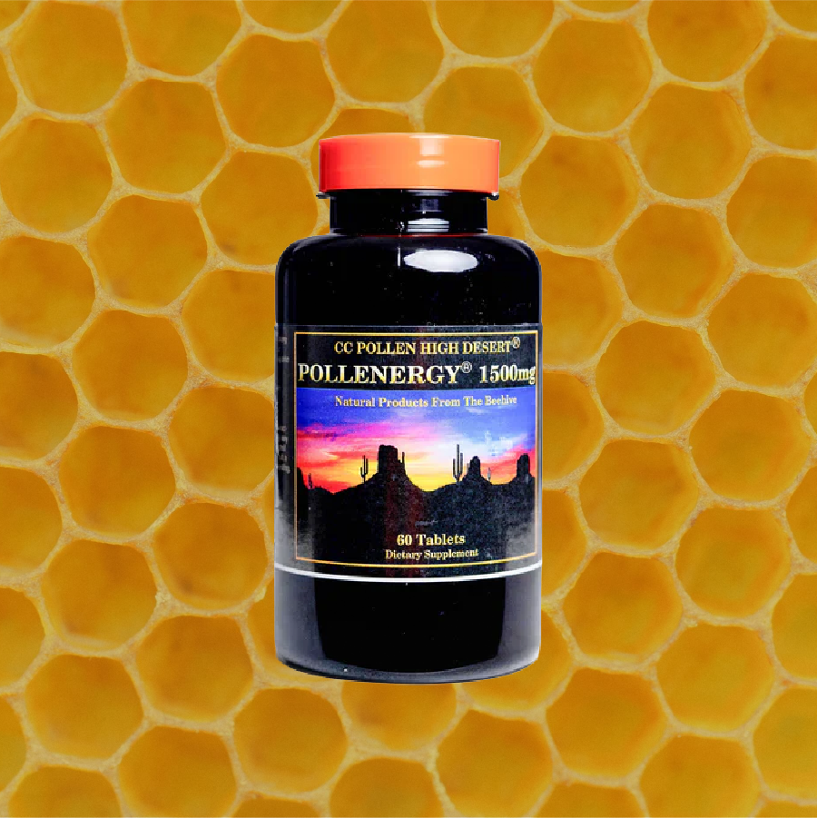 POLLENERGY 1500MG CHEWABLE TABLETS 60