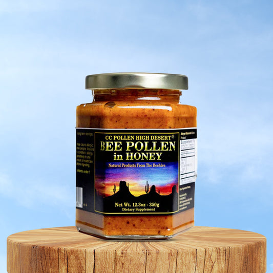 Honey with Bee Pollen 12.3oz