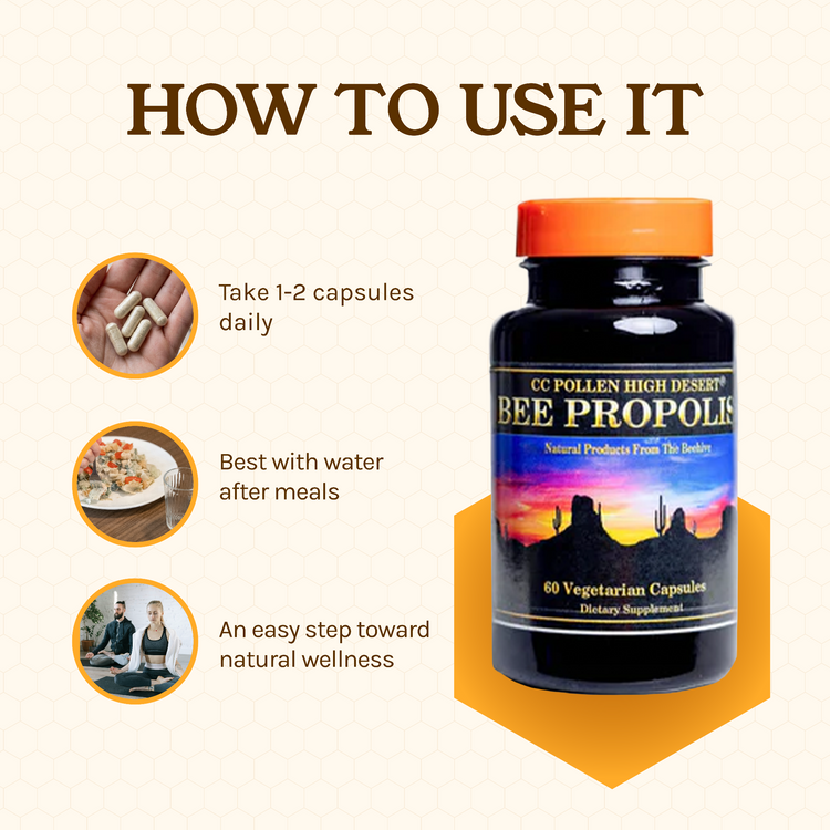 PROPOLIS 500MG CAPSULES 60 – CC Pollen