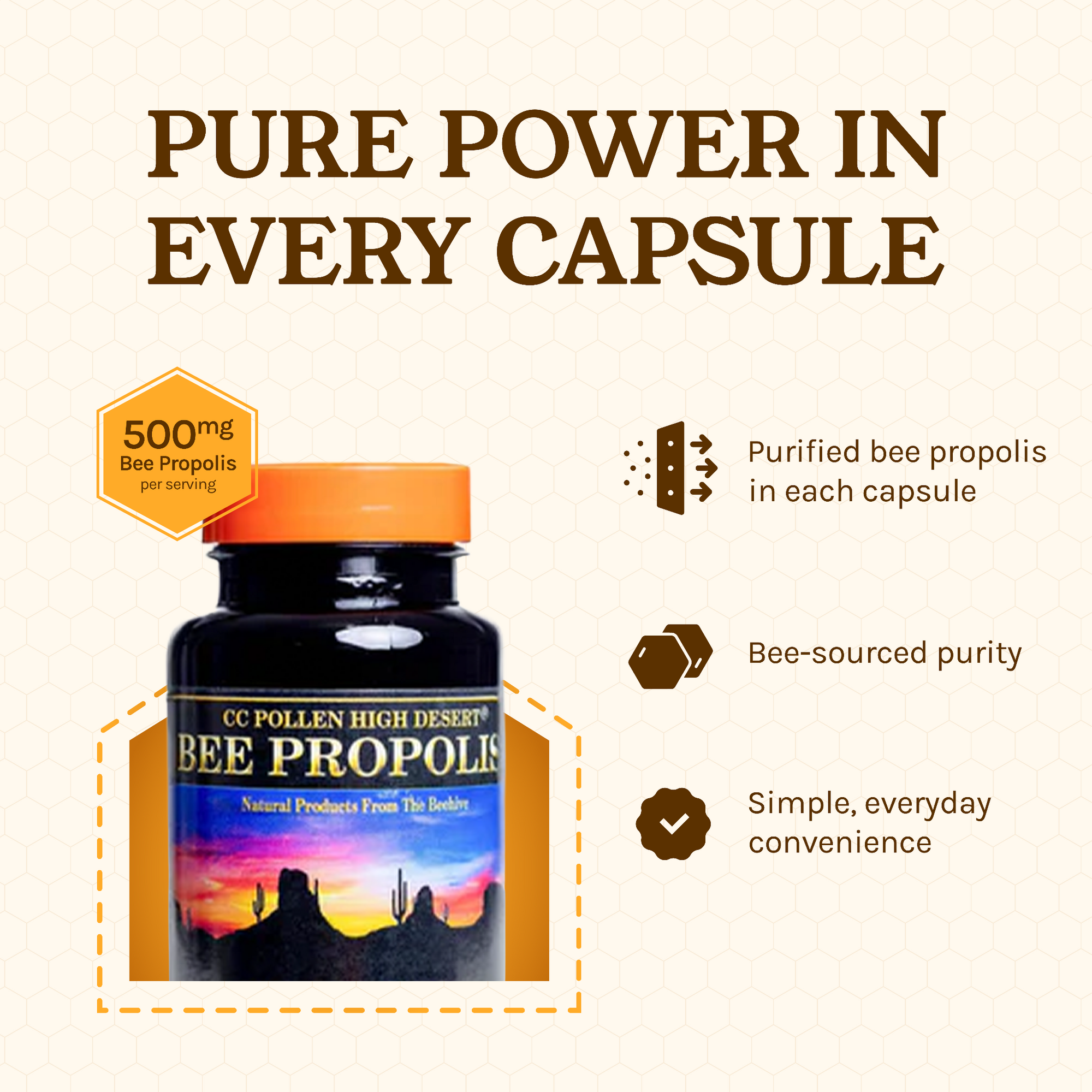 PROPOLIS 500MG CAPSULES 60