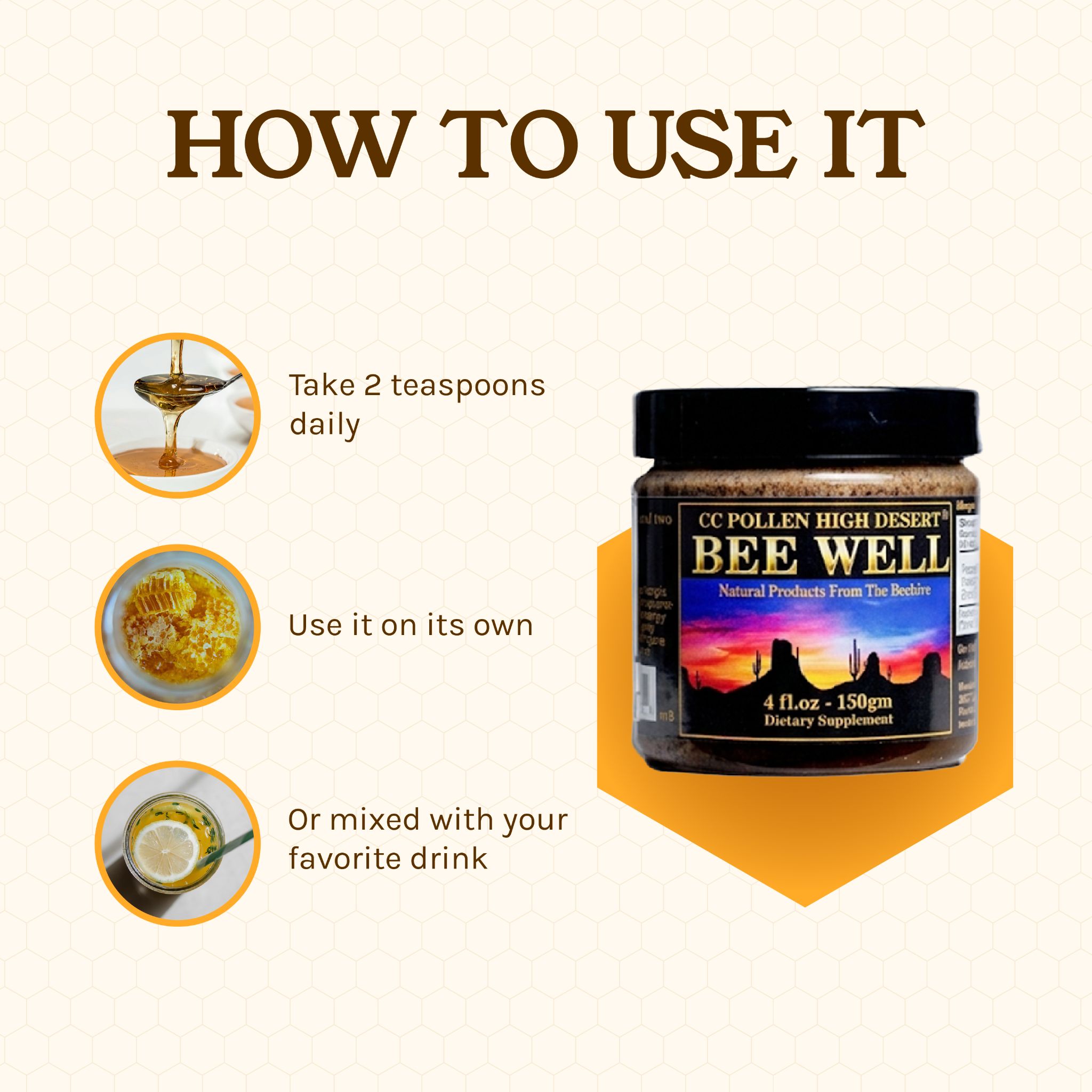 BEE WELL LIQUID 4 FL OZ BOTTLE