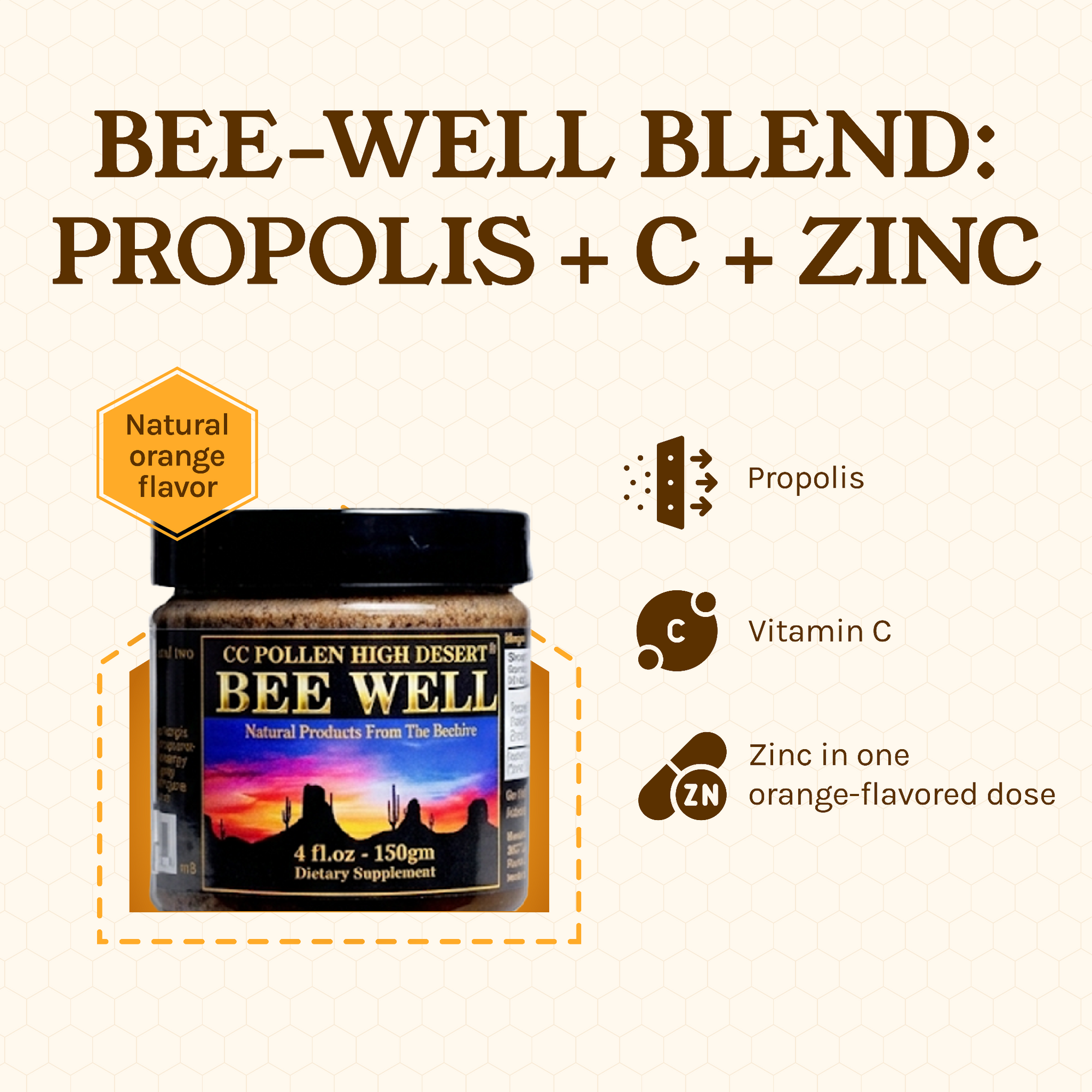 BEE WELL LIQUID 4 FL OZ BOTTLE