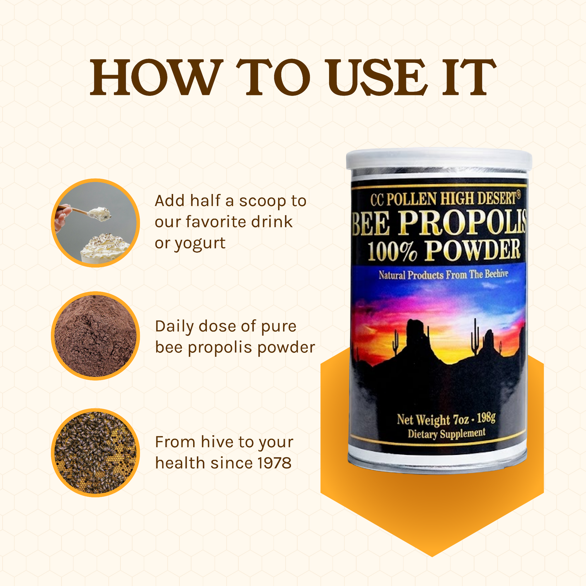 PURE PROPOLIS POWDER