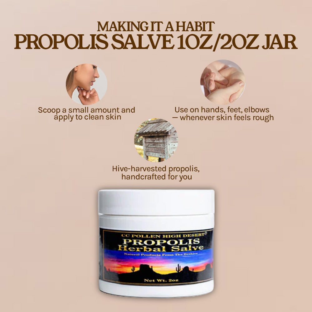 PROPOLIS SALVE 1OZ/2OZ JAR
